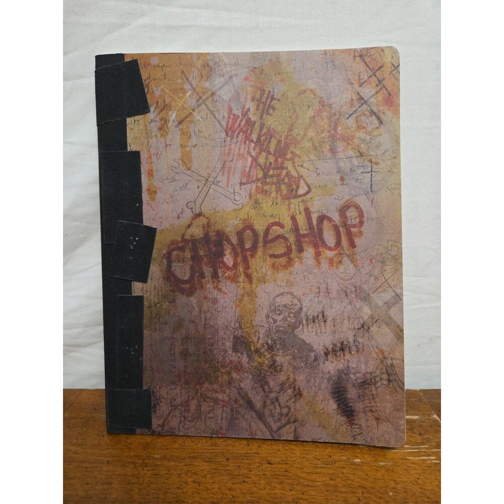 The Walking Dead Chop Shop Journal 2013 Very Rare